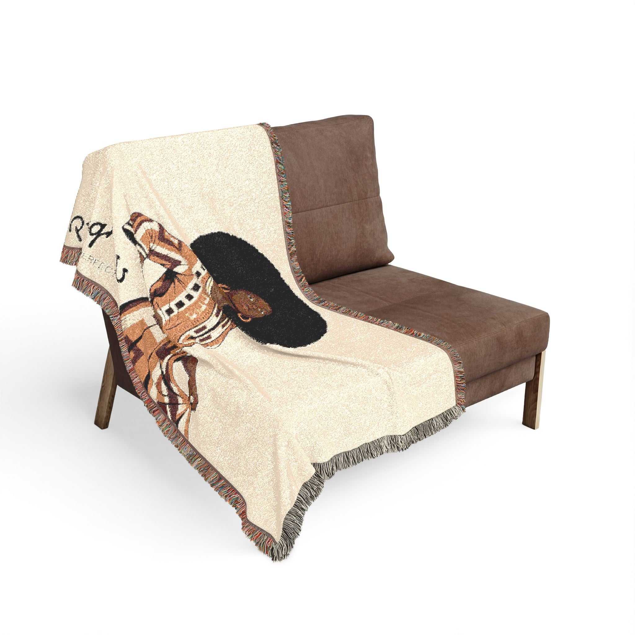 HCWP Originals Woven Blanket — Flat Lay