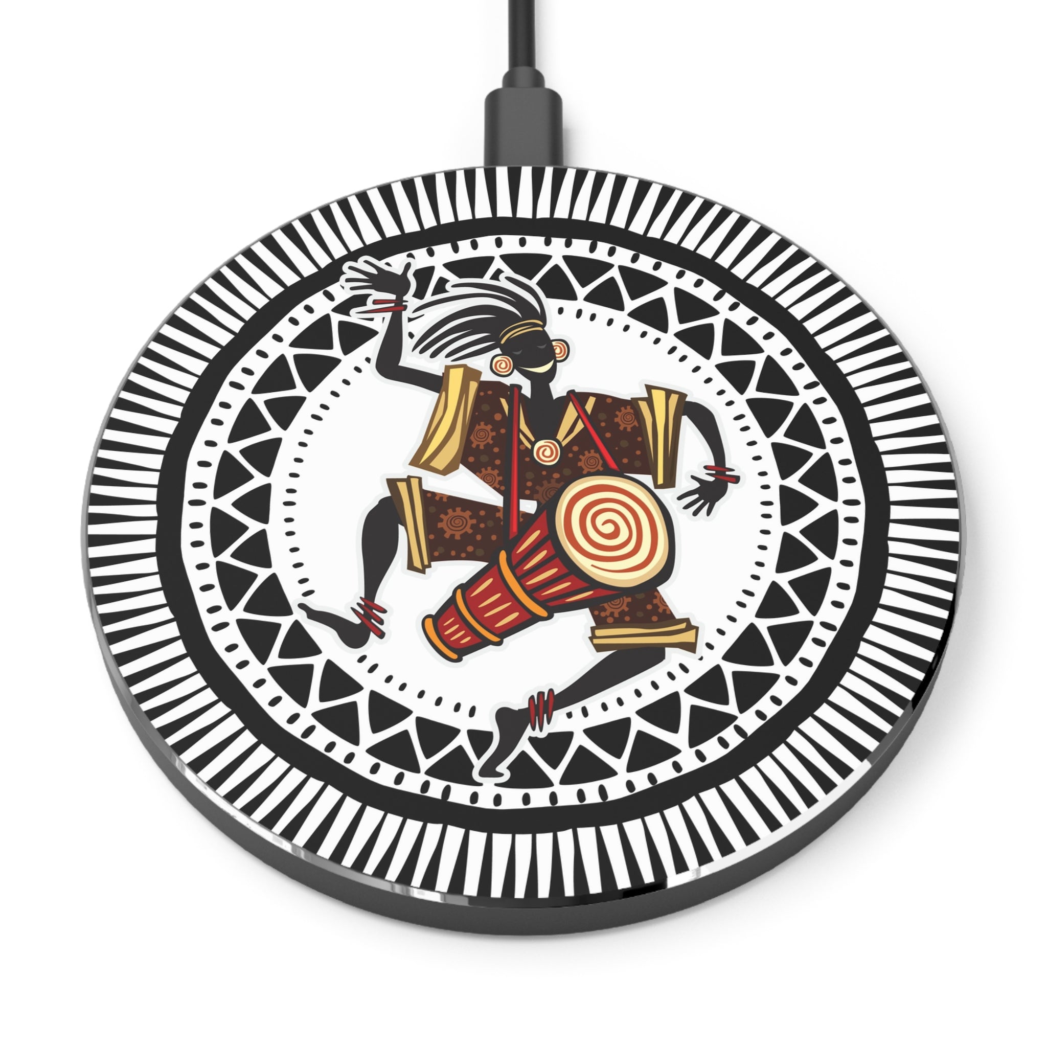 African Drum Wireless Charger