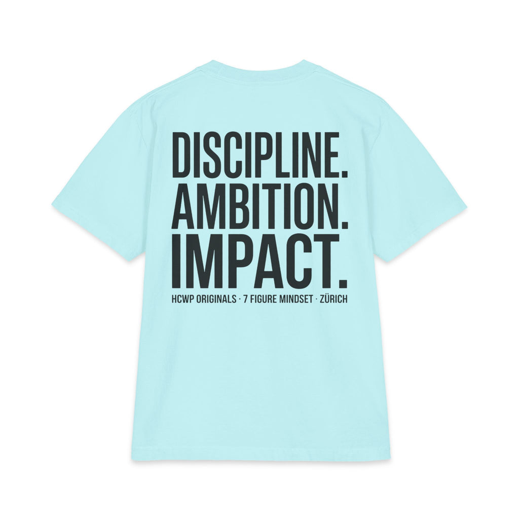 HCWP Originals Discipline Ambition Impact Tee SS26 — Color Option 3 Back