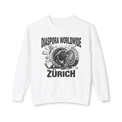 HCWP Originals Diaspora Worldwide Zürich Crewneck Sweatshirt SS26 — Front View