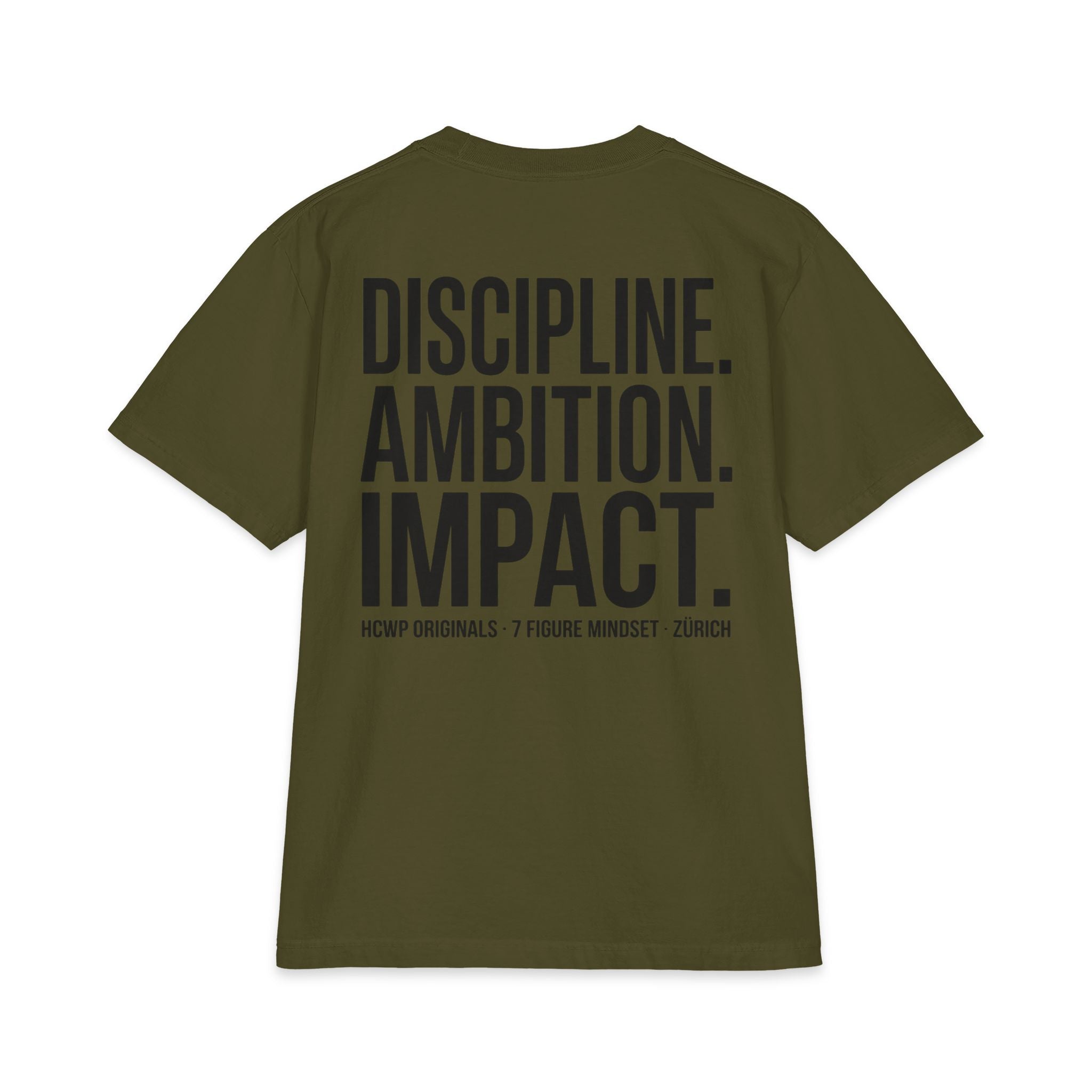 Discipline. Ambition. Impact. Tee
