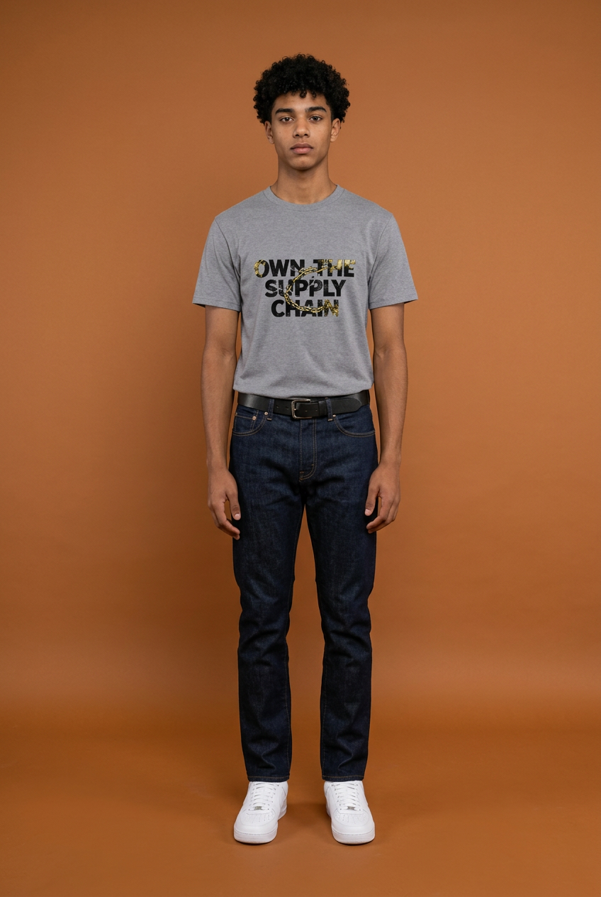 HCWP Originals 26 Heavyweight Tee SS26 — Campaign Shot