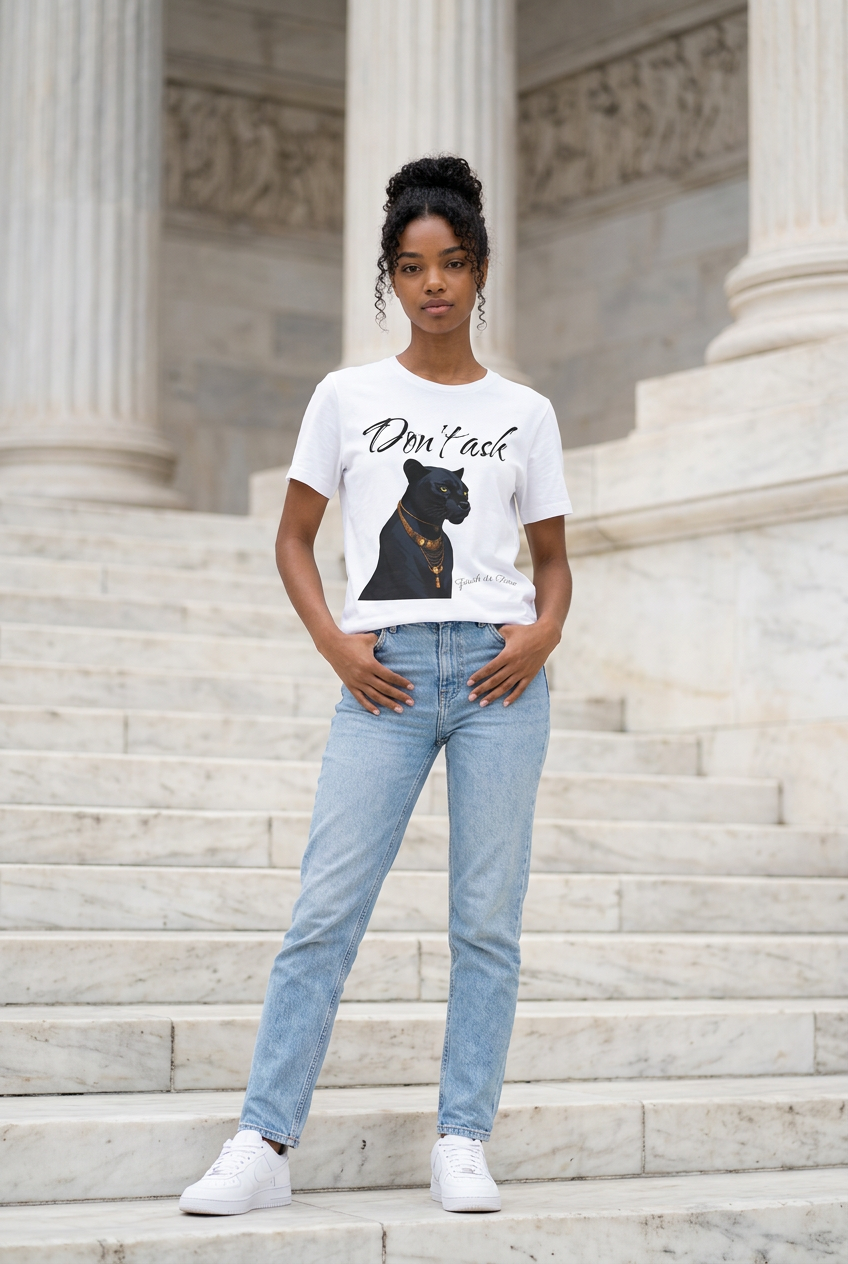 HCWP Originals Black Panther Graphic Tee — Campaign Shot