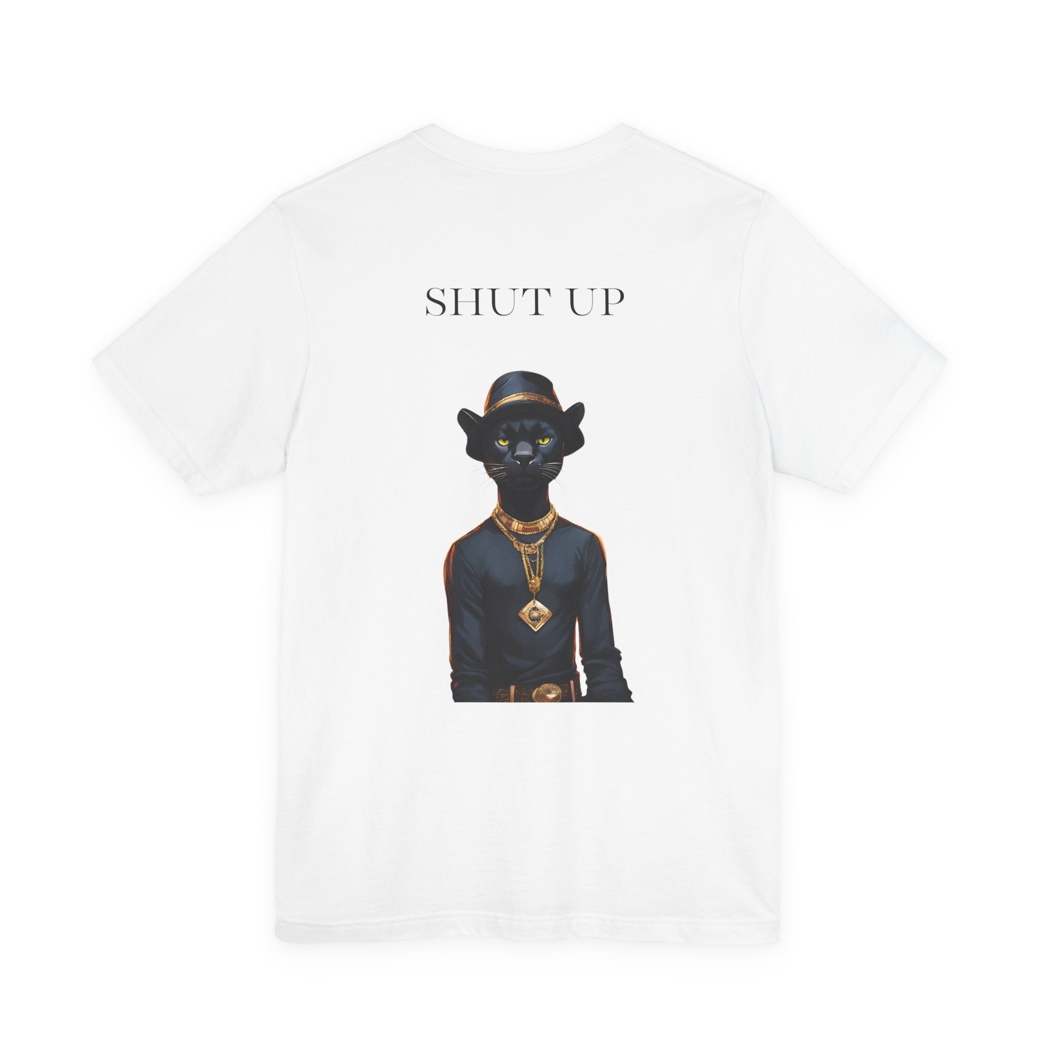 Don’t Ask / Shut Up Black Panther Graphic Tee
