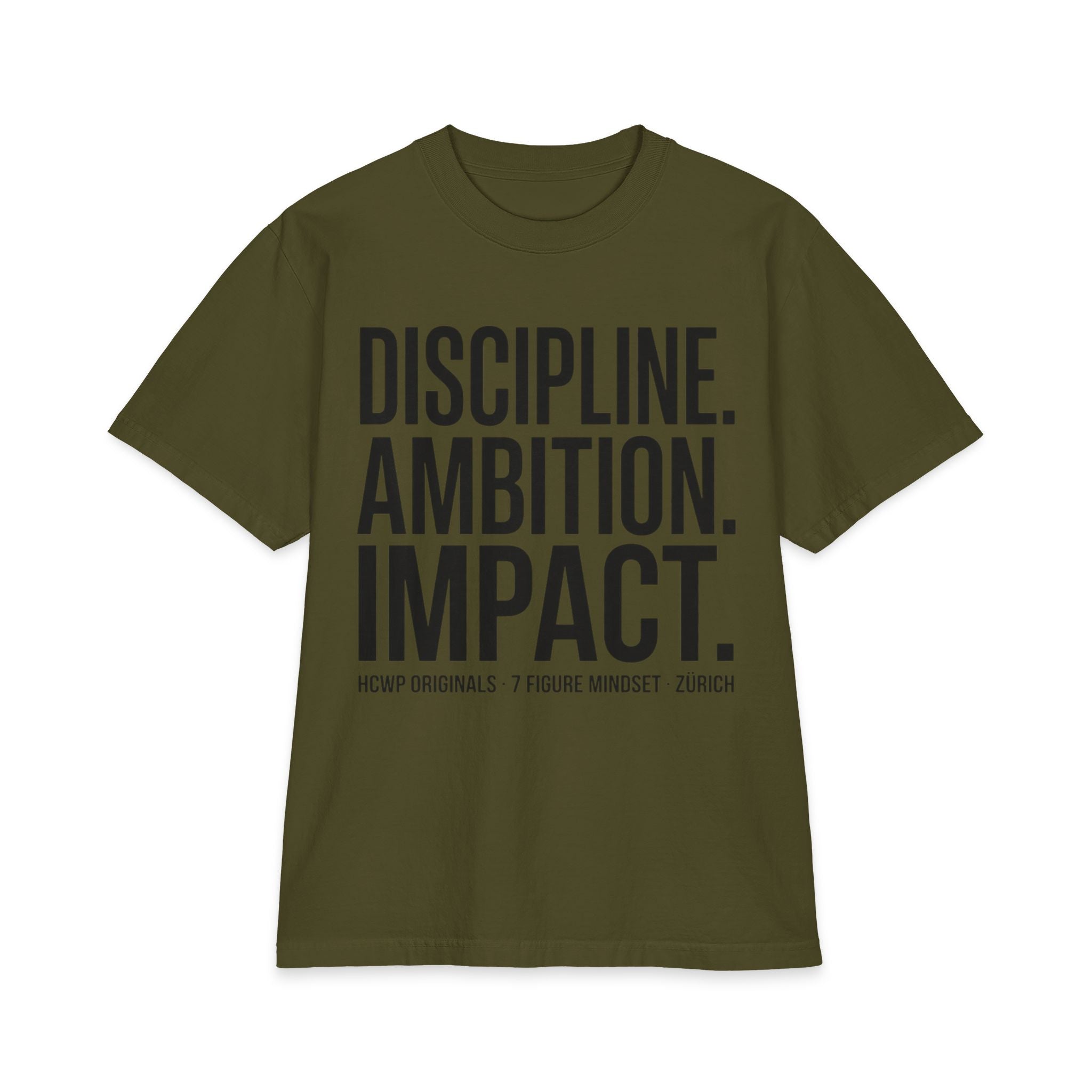 Discipline. Ambition. Impact. Tee