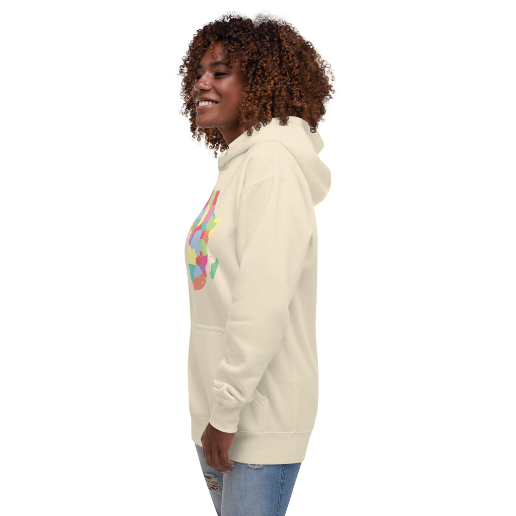 HCWP Originals Africa Unite Hoodie SS26 — Campaign Shot