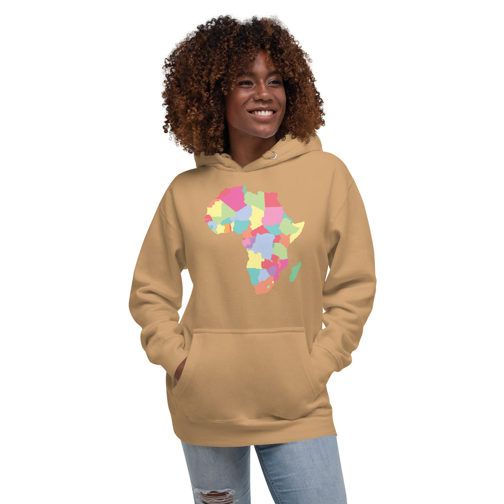 HCWP Originals Africa Unite Hoodie SS26 — Color Option 2 Front