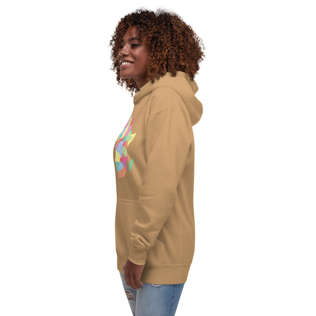 HCWP Originals Africa Unite Hoodie SS26 — Color Option 3 Front